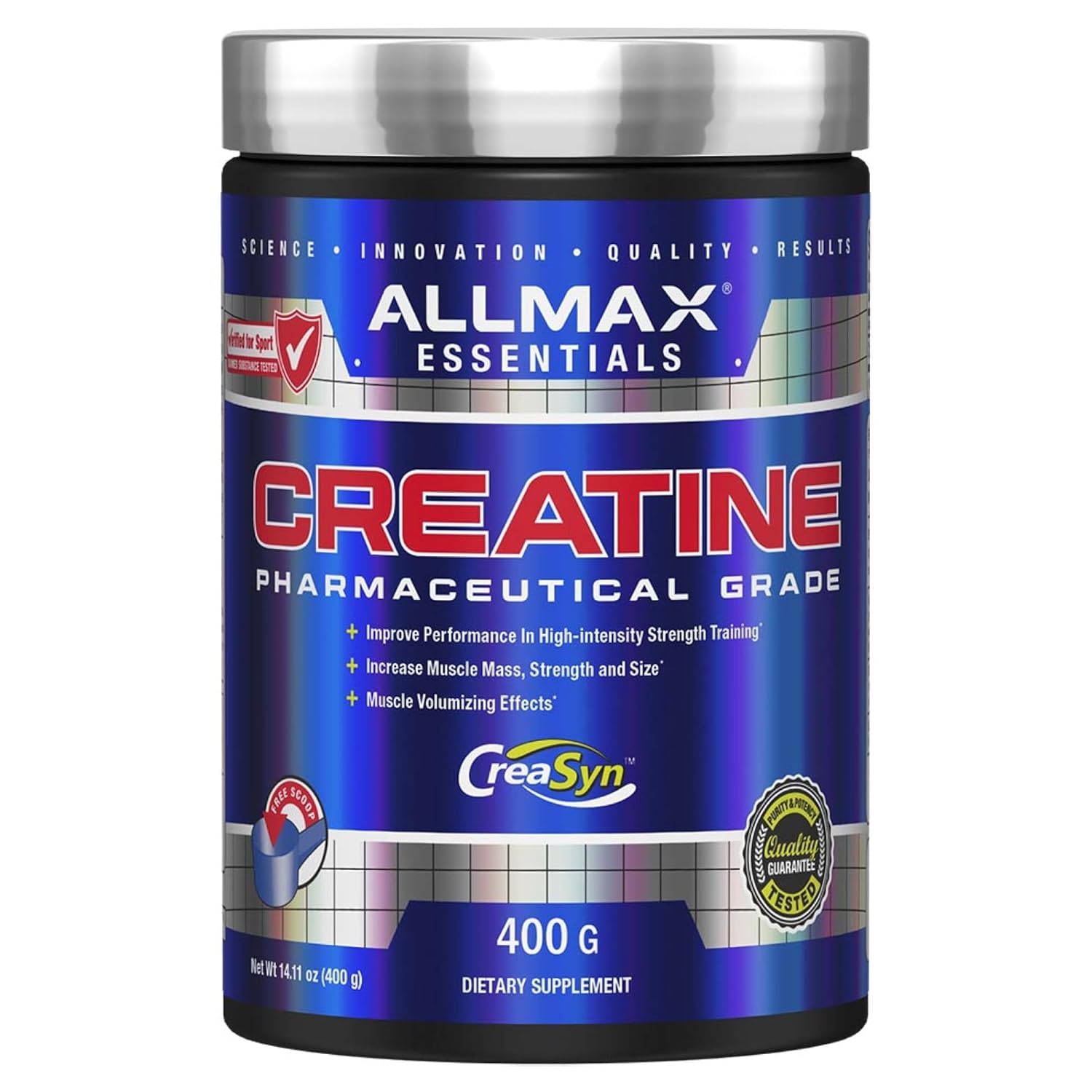 Creatine 400g v2 — ALLMAX Nutrition wholesale supplement bottle