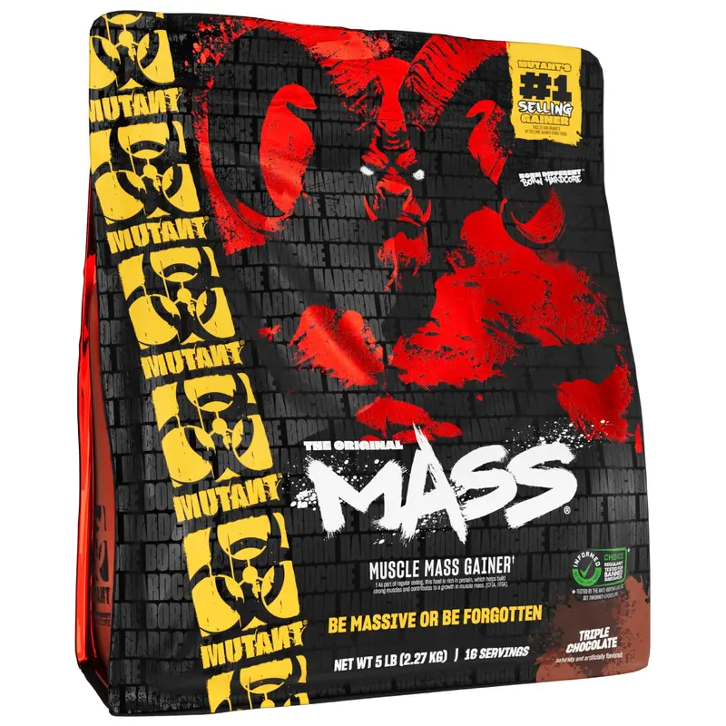 Mutant Mass 6Lb Triple Chocolate — Mutant wholesale supplement bottle