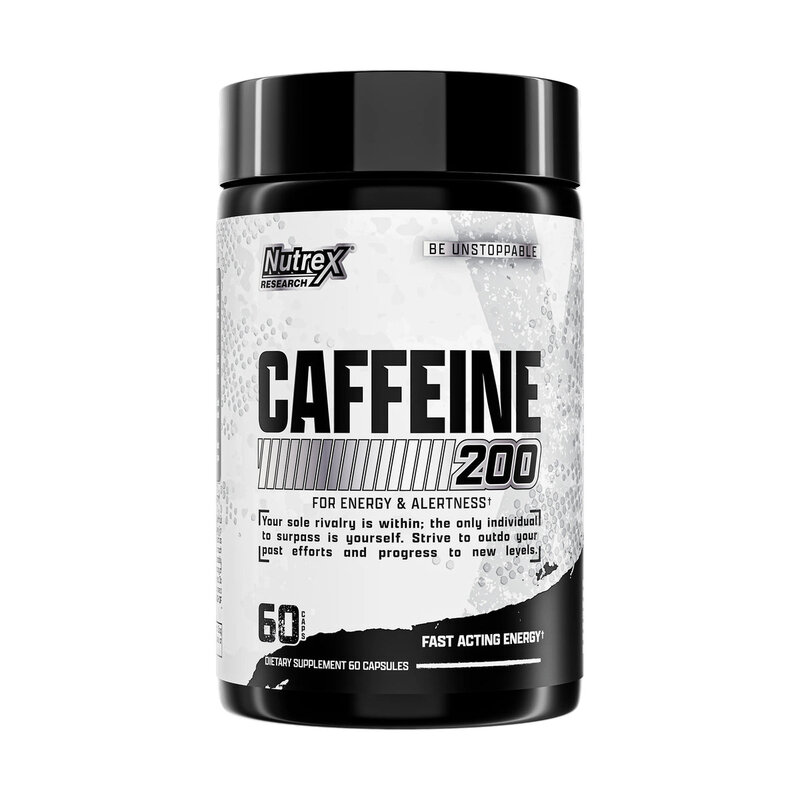 Nutrex Caffeine 200g — Nutrex wholesale supplement bottle