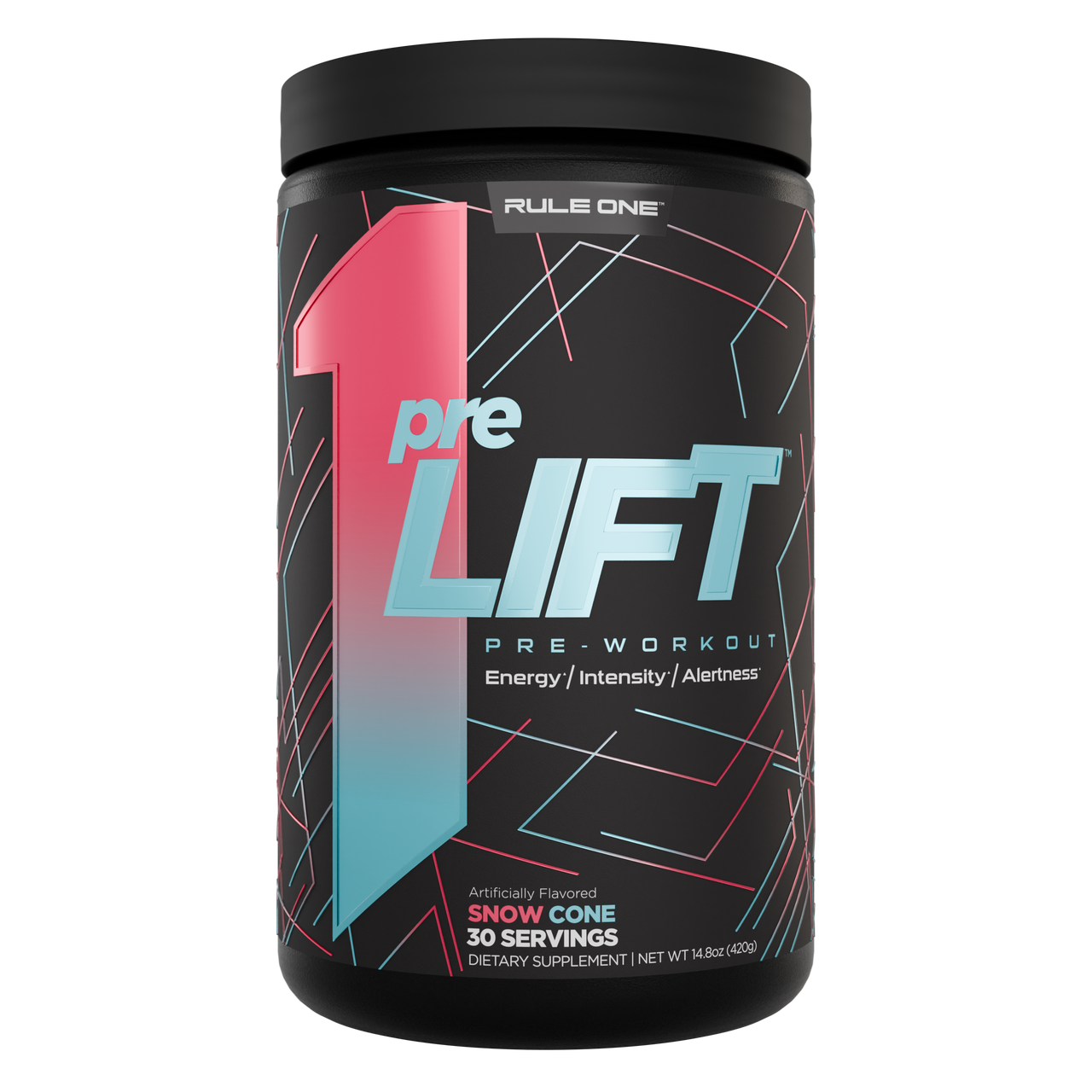 preLift Snow Cone — Rule 1 wholesale supplement bottle