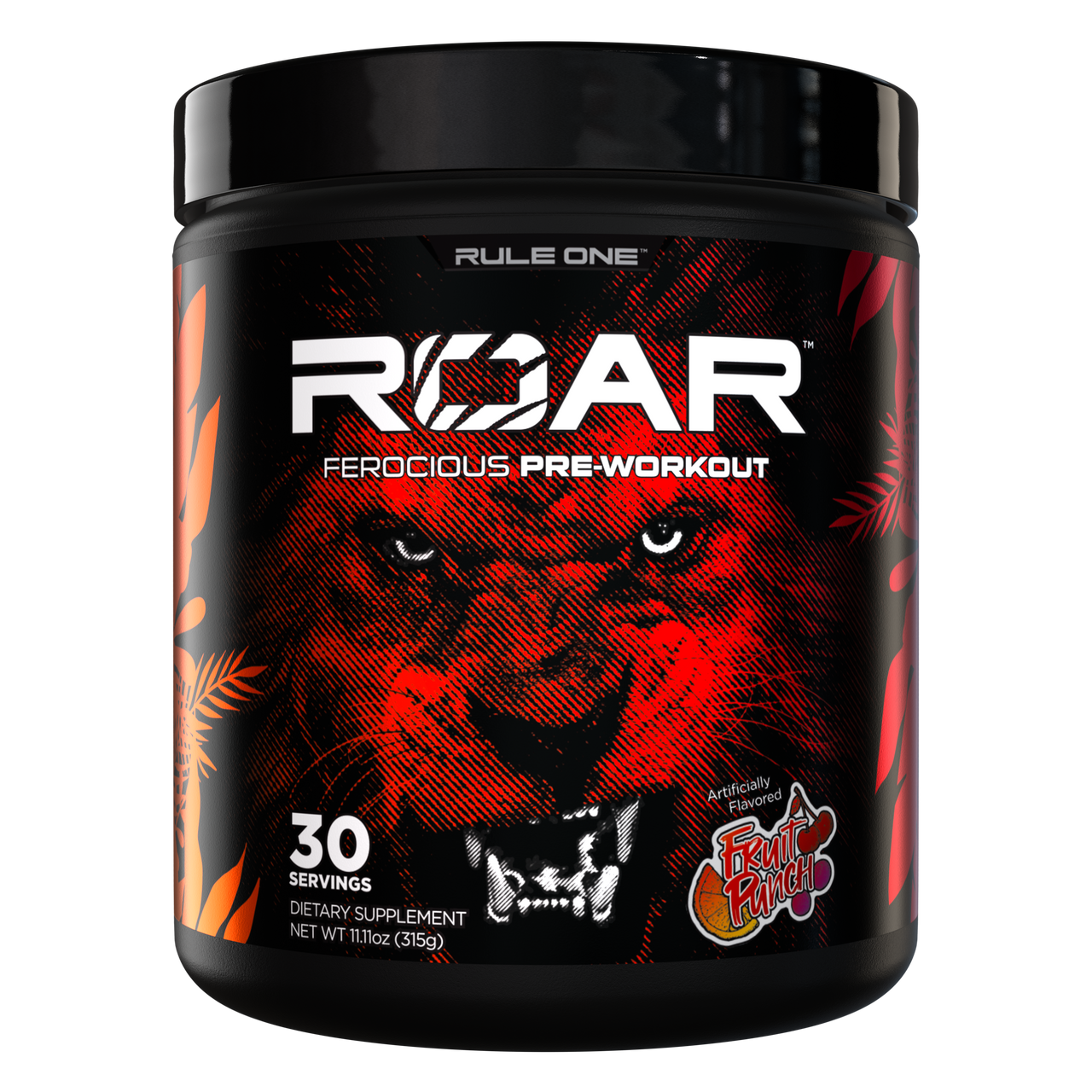 Roar Lemon Lime — Rule 1 wholesale supplement bottle